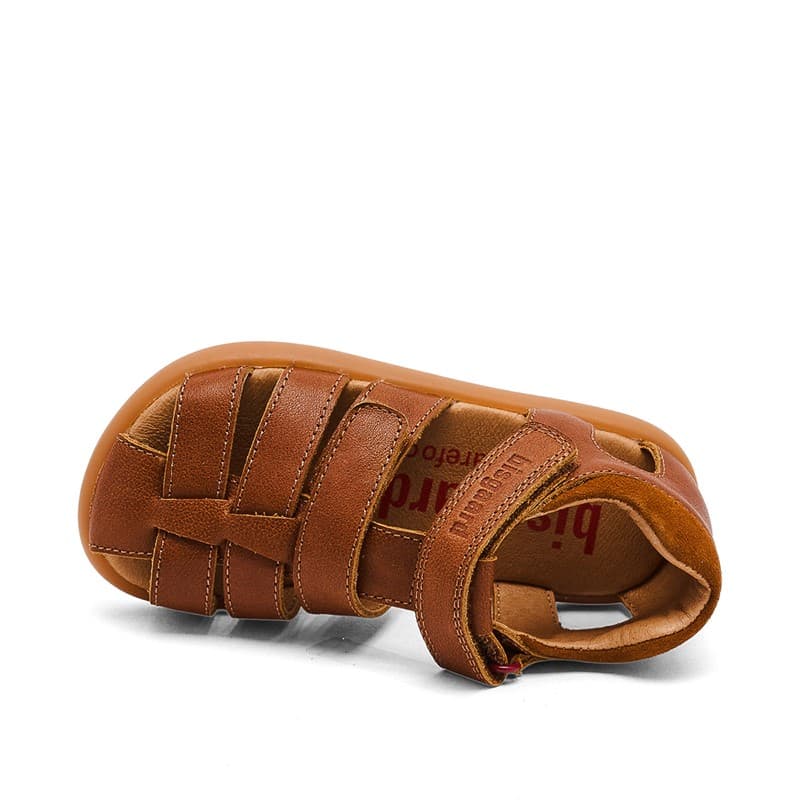 Bisgaard Kinderen Barefoot Ryle Sandalen Cognac - Afbeelding 4