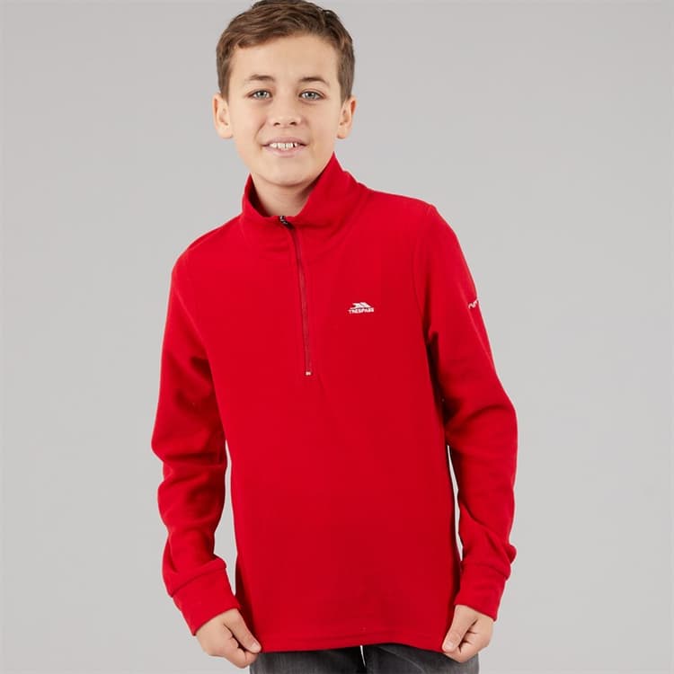 Trespass Junior Masonville Fleece Rood