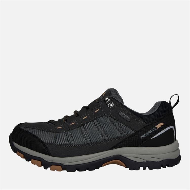 Trespass Heren Scarp Waterproof Hiking Wandelschoenen Grijs