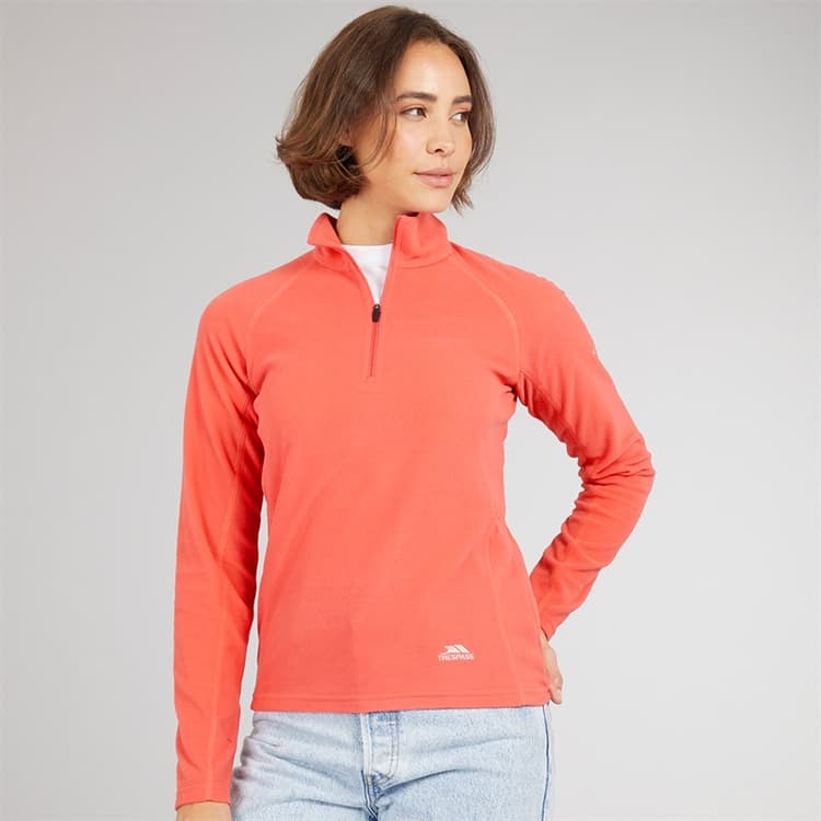 Trespass Dames Shiner Fleece Oranje