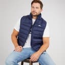 Trespass Heren Fergal Micro Gewatteerd Gilet Navy
