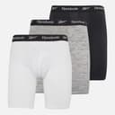 Reebok Heren Hogan Performance Driekwart Broeken Zwart/Wit/Grijs Melange