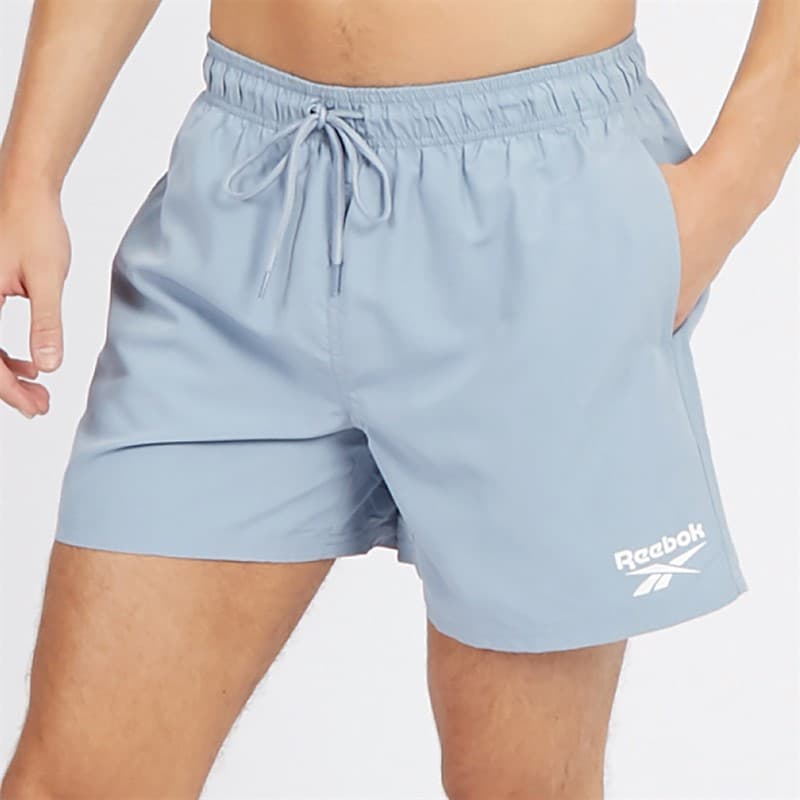 Reebok Heren Yale Zwemshorts Grijs - Afbeelding 1