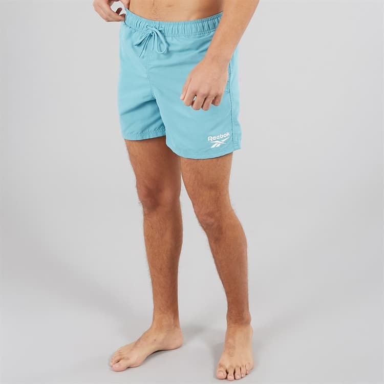 Reebok Heren Yale Zwemshort Warped Blue