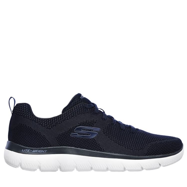 SKECHERS Heren Summits Sneakers Blauw