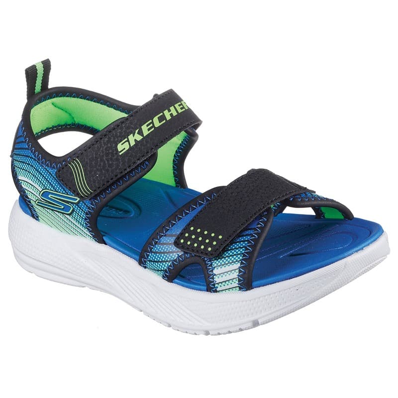 SKECHERS Jongens Microspec - Splash Sandalen Zwart - Afbeelding 3
