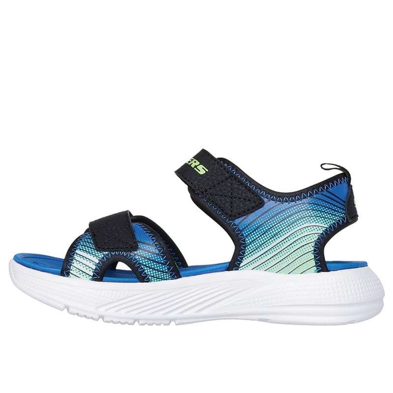 SKECHERS Jongens Microspec - Splash Sandalen Zwart - Afbeelding 5