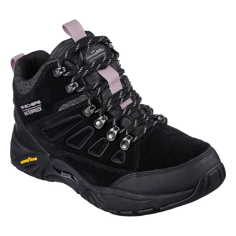 SKECHERS Dames waterdichte schoenen Zwart - Afbeelding 3