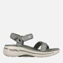 SKECHERS Dames Gowalk Arch Fit Sandalen Olive