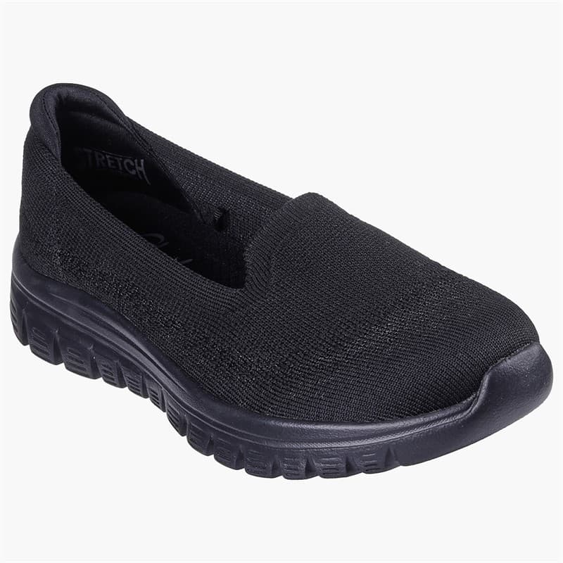 SKECHERS Dames gracieuze sneakers Zwart - Afbeelding 3