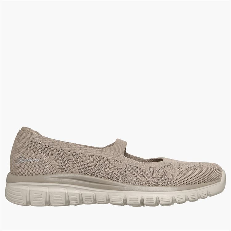 SKECHERS Dames gracieuze sneakers Natural
