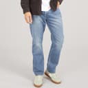 ONLY & SONS Heren Straight Fit Jeans Dark Blue Denim