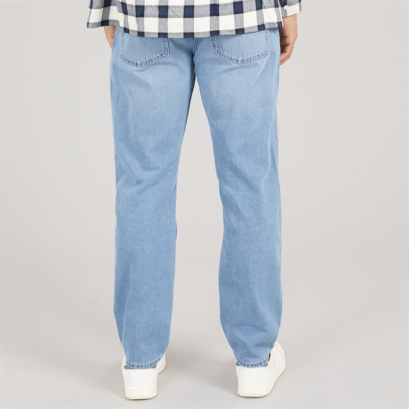 ONLY & SONS Heren Straight Fit Jeans Medium Blue Denim - Afbeelding 2