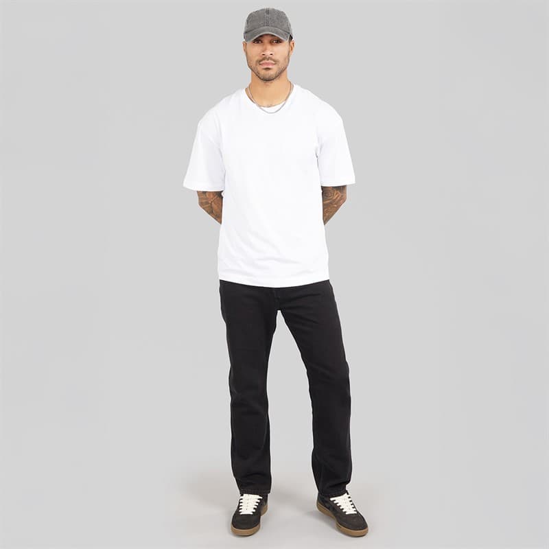 ONLY & SONS Heren Straight Fit Jeans Black Denim - Afbeelding 4