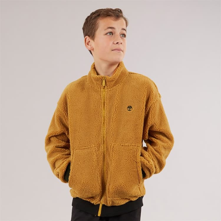 Timberland Jongens Rits Fleece Ochre