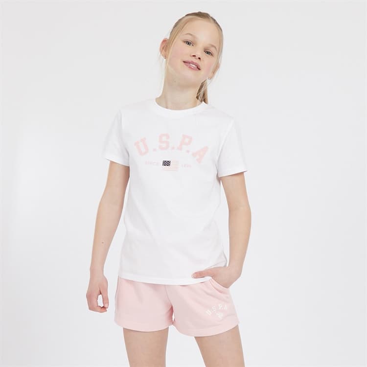 U.S. POLO ASSN. Meisjes Graphic Set Meerkleurig