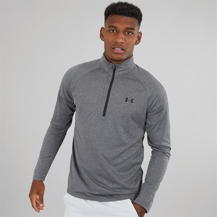 Under Armour Heren UA Tech 2.0 Sports Performance Tops Grijs