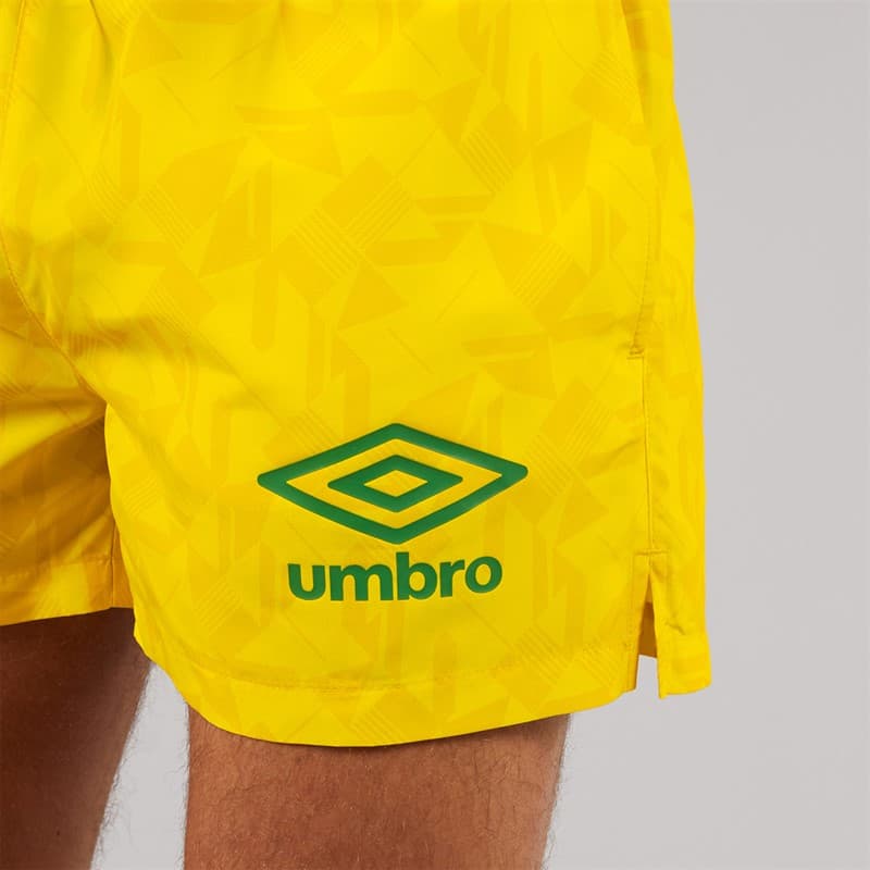 Umbro Heren Racer Zwemshort Geel/Groen - Afbeelding 3