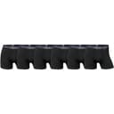JBS Heren Zes-Pack Bamboe Boxers Zwart