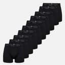 JBS Heren Tien Pak Bamboo Boxers Zwart