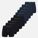 JBS Heren Tien Pak Bamboo Boxers Multicolour