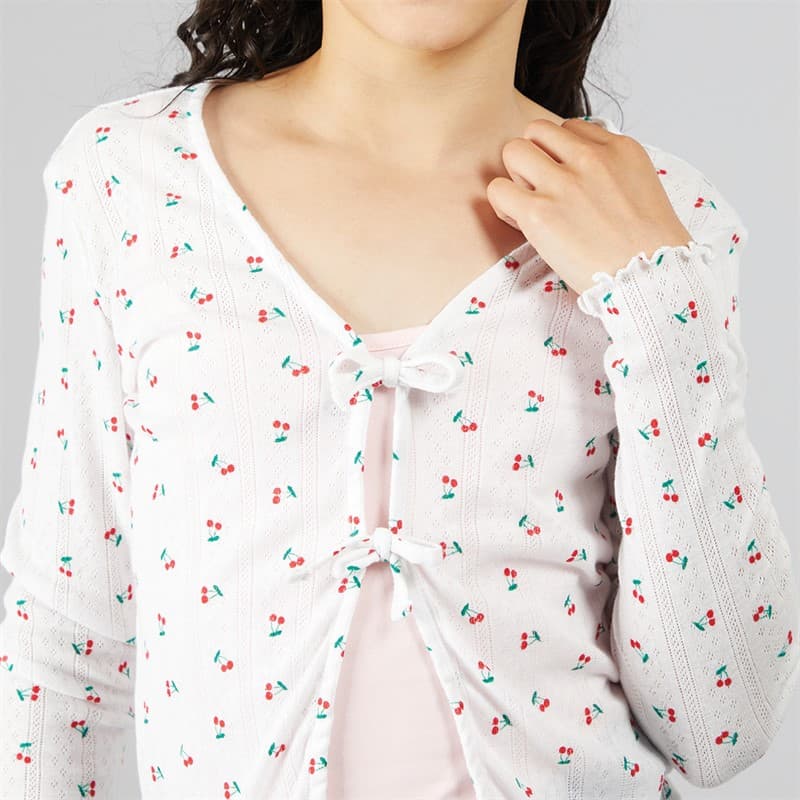 Vero Moda Meisjes Marie Vest Sneeuwwitje Aardbei - Afbeelding 3