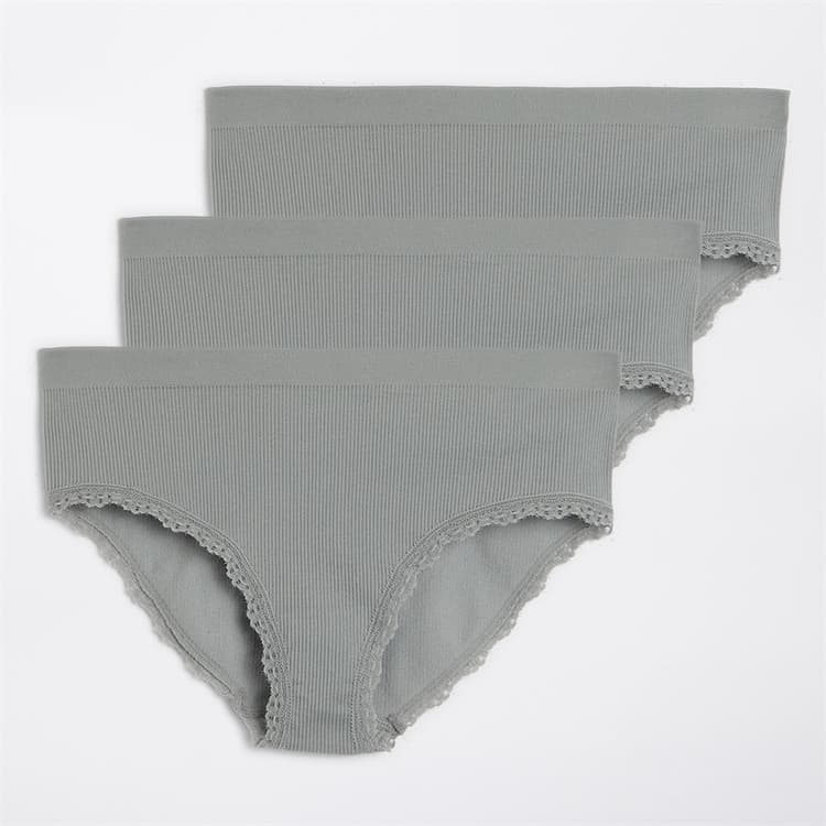 Vero Moda Meisjes Flora 3 Pack Broekjes Griffin B-12 3Xgriffin