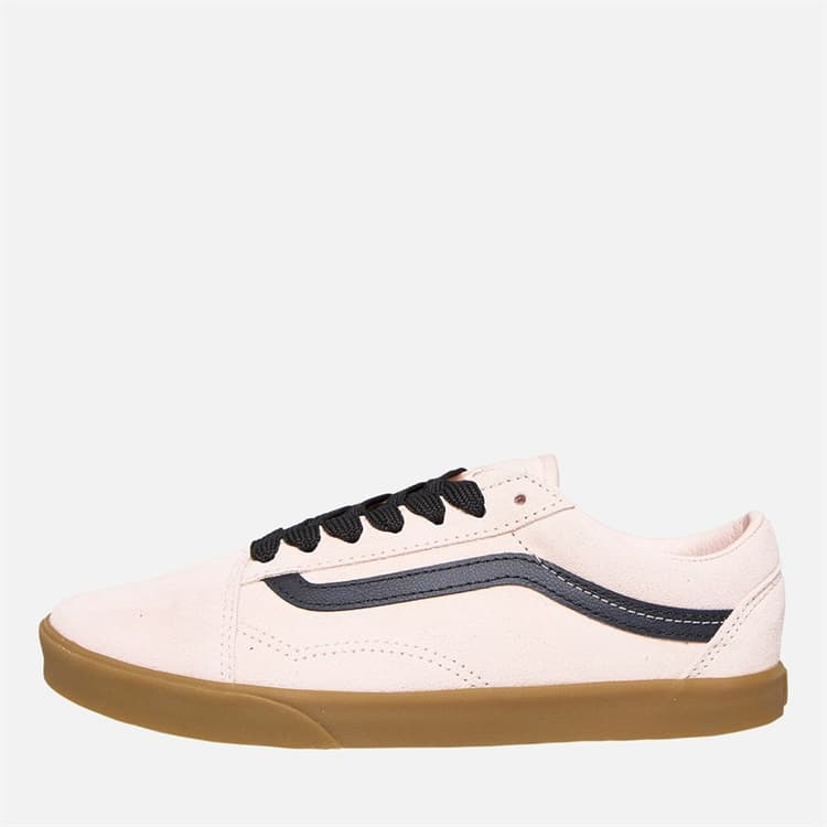 Vans Dames Old Skool Lowpro Suede Sneakers Peach Blush