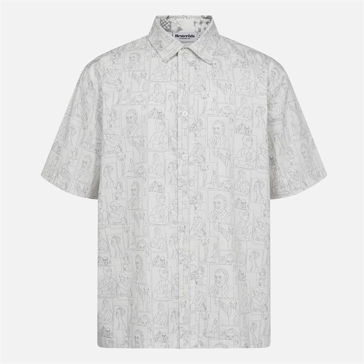 Resteröds Heren Ron Shirt Wit