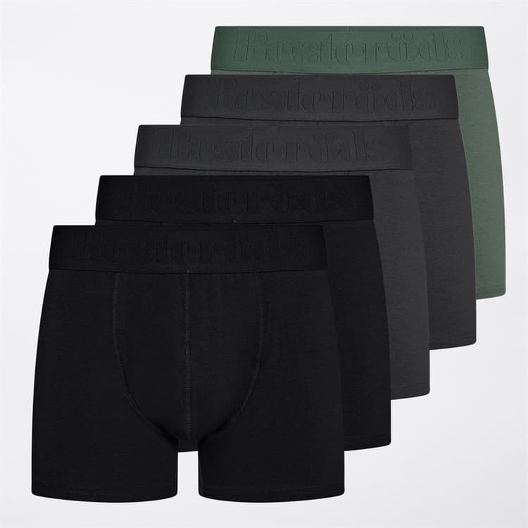 Resteröds Heren Gunnar Vijf Pack Boxers Multicolour