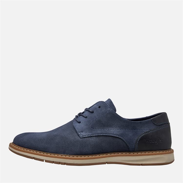 Wrangler Heren Dave Schoenen Dark Denim