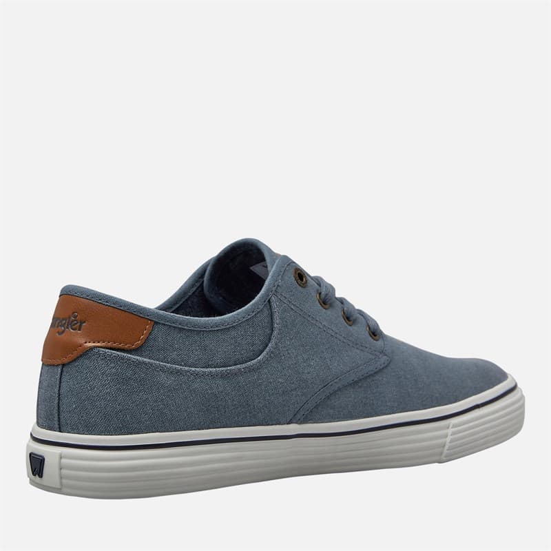 Wrangler Heren Calypso Trainers Dark Denim - Afbeelding 5