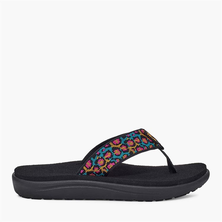 Teva Meisjes Voya Flip Sandalen Dorinda Black Multi