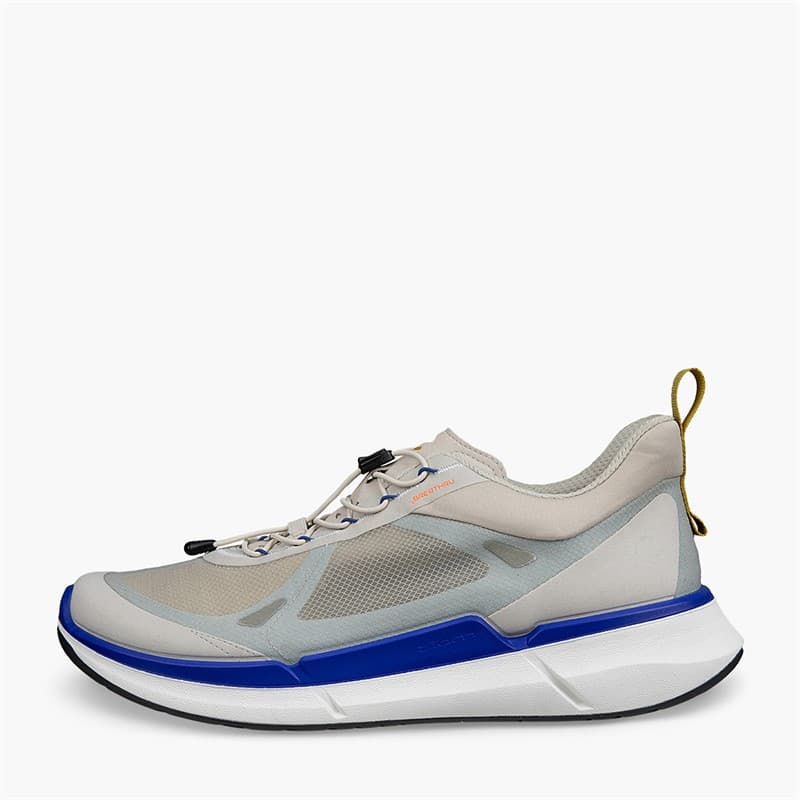 ECCO Heren Biom 2.2 Speedlace Trainers Gravel/Blue Bell/Virtual - Afbeelding 1