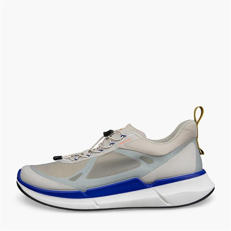 ECCO Heren Biom 2.2 Speedlace Trainers Gravel/Blue Bell/Virtual