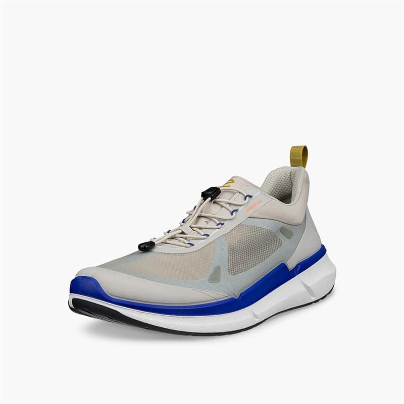 ECCO Heren Biom 2.2 Speedlace Trainers Gravel/Blue Bell/Virtual - Afbeelding 2