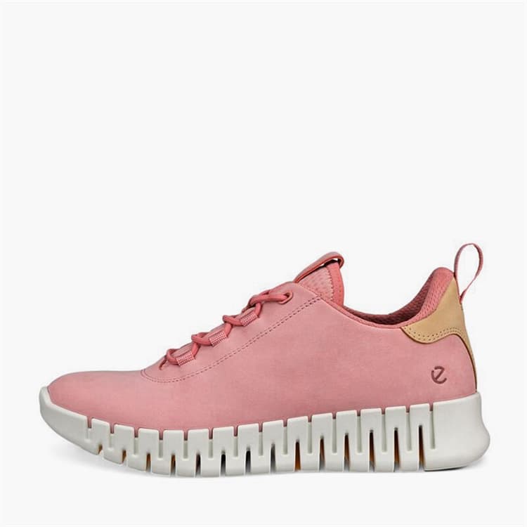 ECCO Dames Gruuv Trainers Old Rose/Powder