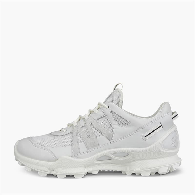 ECCO Heren Biom C Goretex Trail Sneakers Wit/Bright White/Shadow White - Afbeelding 1