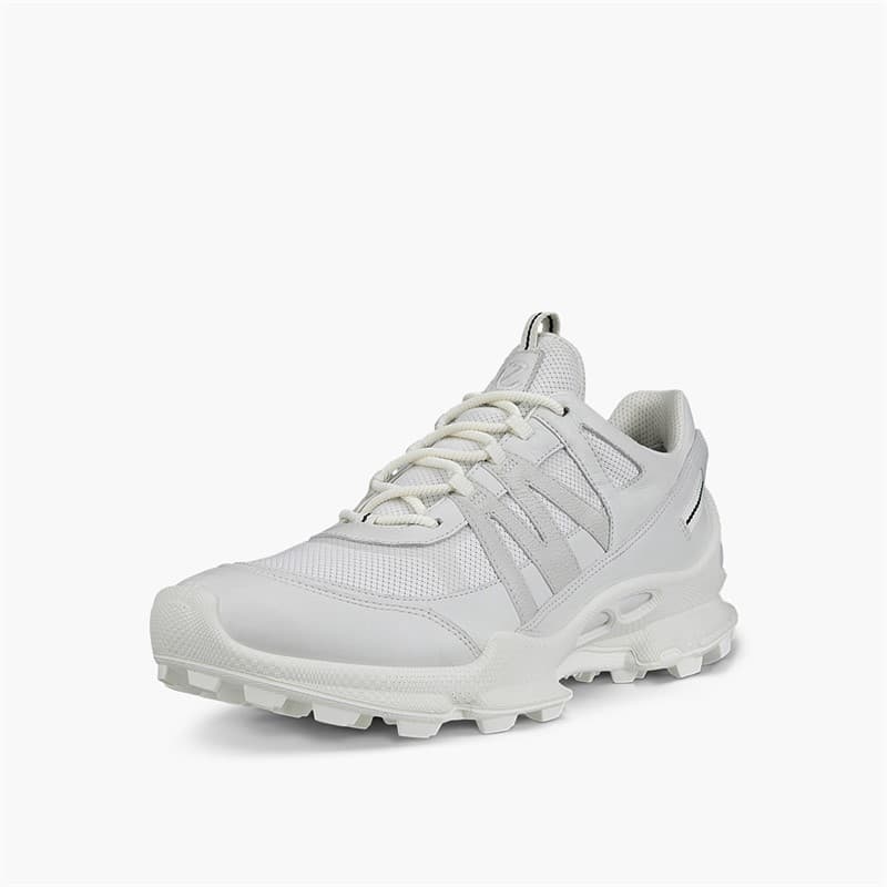 ECCO Heren Biom C Goretex Trail Sneakers Wit/Bright White/Shadow White - Afbeelding 2
