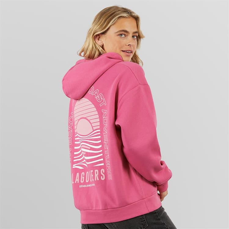 Lagooners Dames South Beach Hoodies Roze
