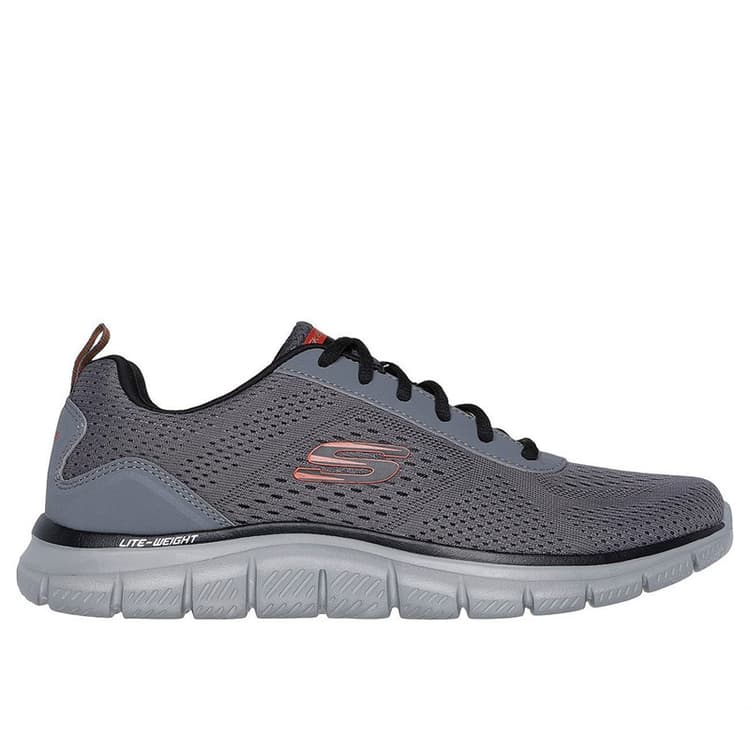SKECHERS Heren Track Leshur Sneakers Grijs