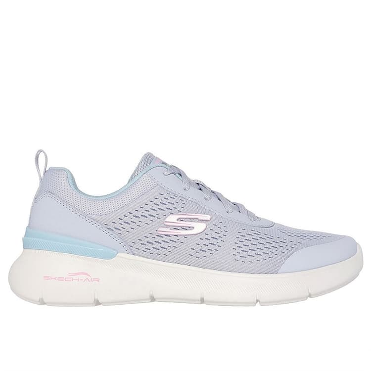 SKECHERS Dames Skech-Air Dynamight 2.0 New Heights Sneakers Blauw