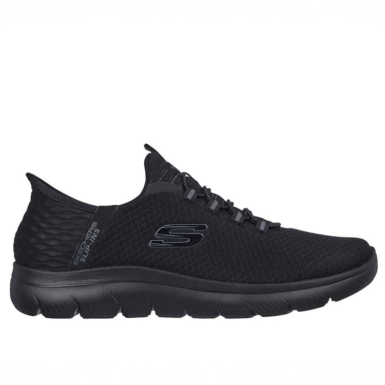 SKECHERS Heren Summit Slip-Ins High Range Sneakers Zwart