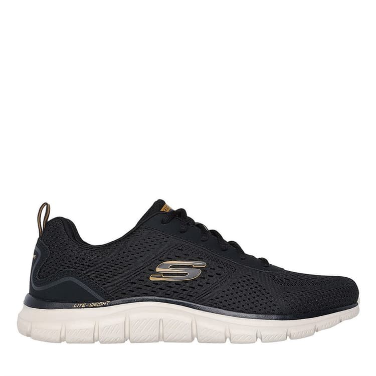 SKECHERS Heren Track Leshur Sneakers Zwart