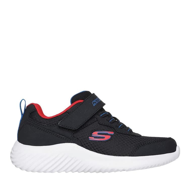 SKECHERS Jongens Bounder Sneakers Zwart
