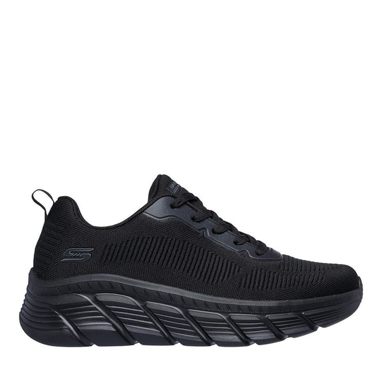 SKECHERS Heren Bobs B Flex Hi Sneakers Zwart