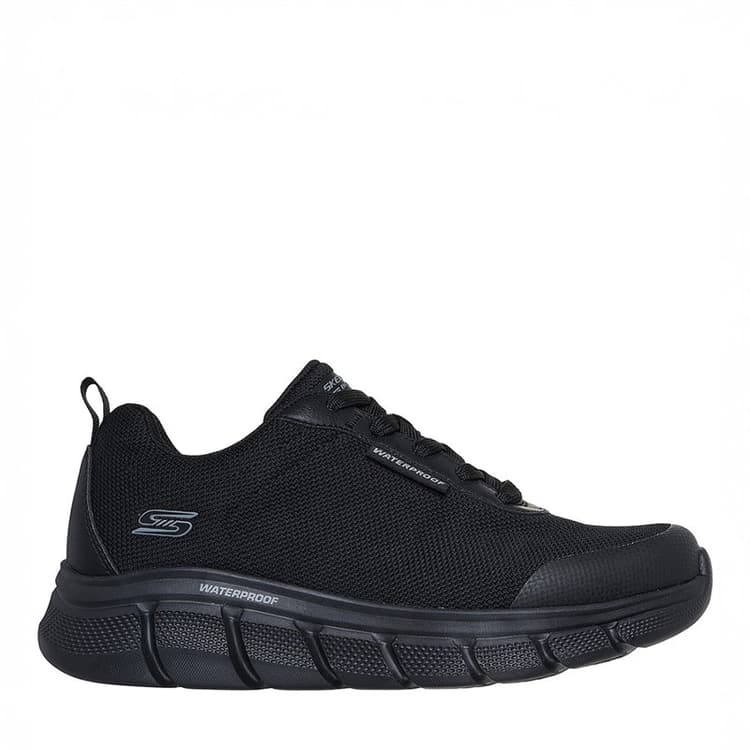 SKECHERS Heren Bobs B Flex Waterdichte Sneakers Zwart