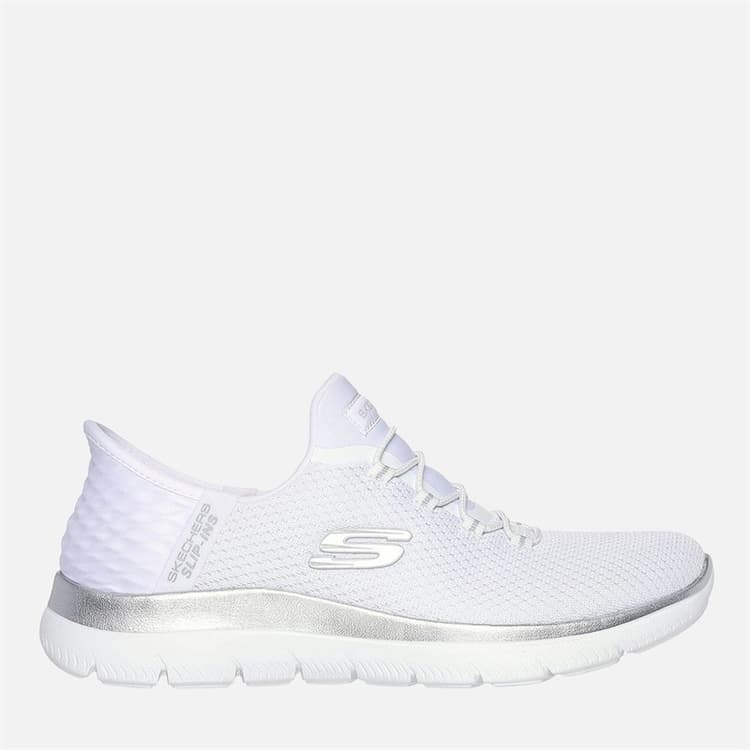 SKECHERS Dames instappers Summits sneakers Wit