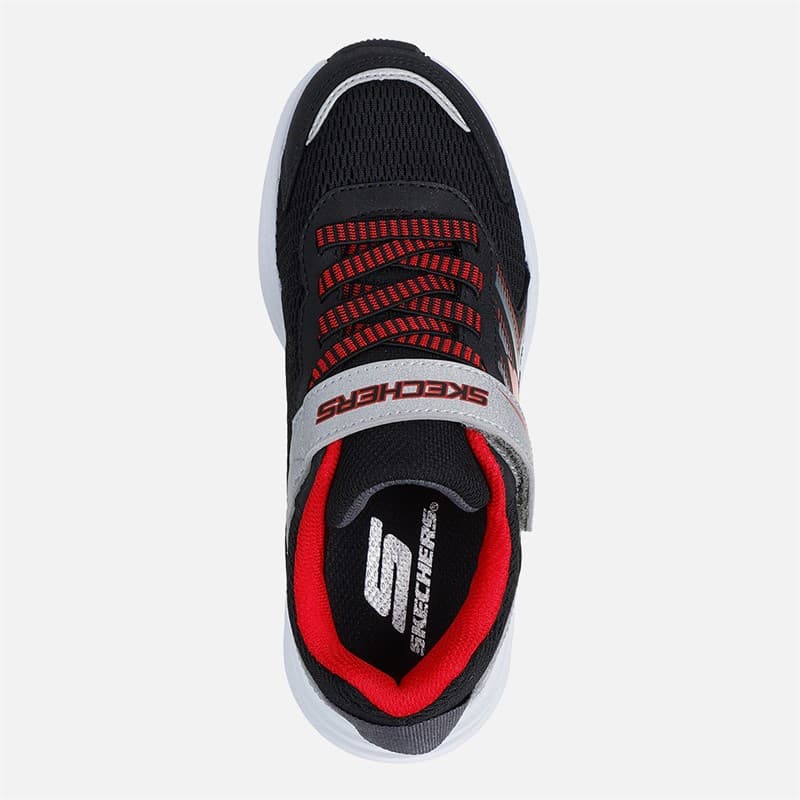 SKECHERS SPORT SKECHERS Jongens Microspec Tread Sneakers Zwart - Afbeelding 4