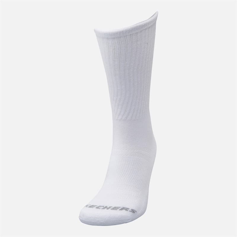 SKECHERS Set van 6 Crew Sokken wit Traditional - Afbeelding 2